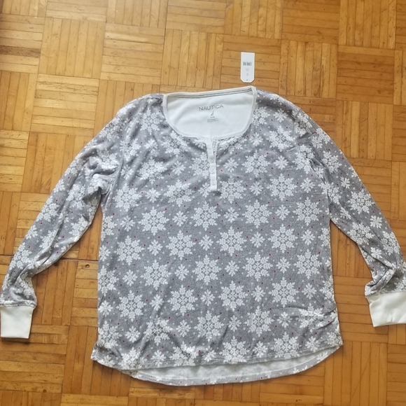 Nautica Pajama Shirt - Picture 1 of 3
